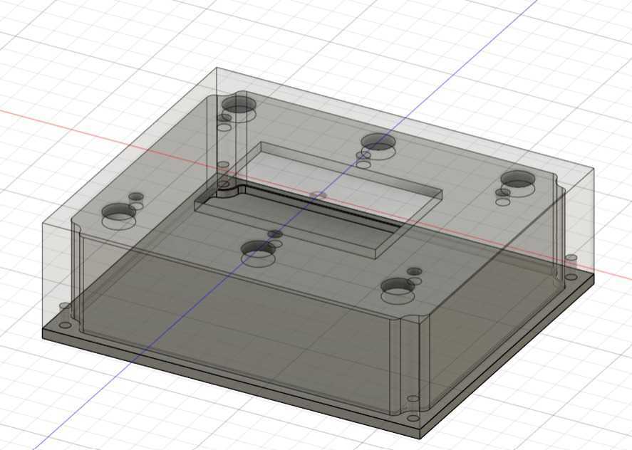 Enclosure 3D design